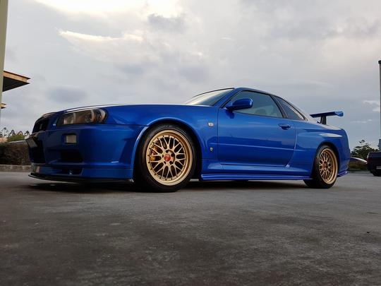Nissan Skyline R34 GTR detail