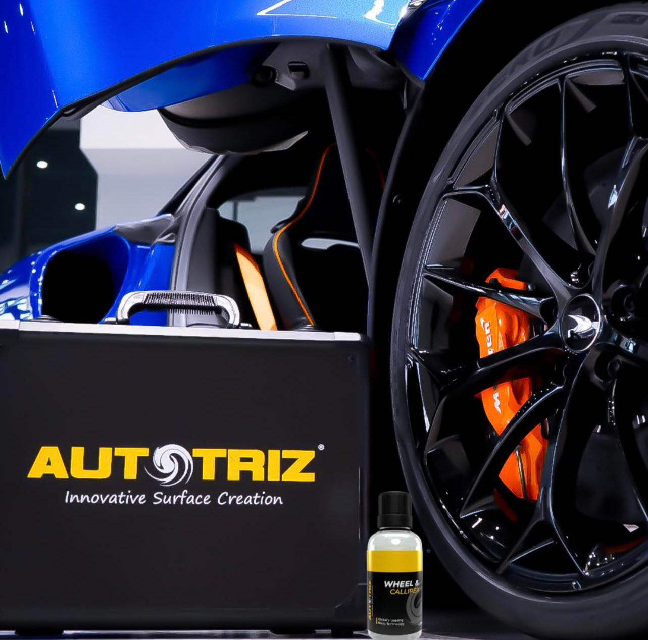 Ceramic coating application at Auto Affection Detailing