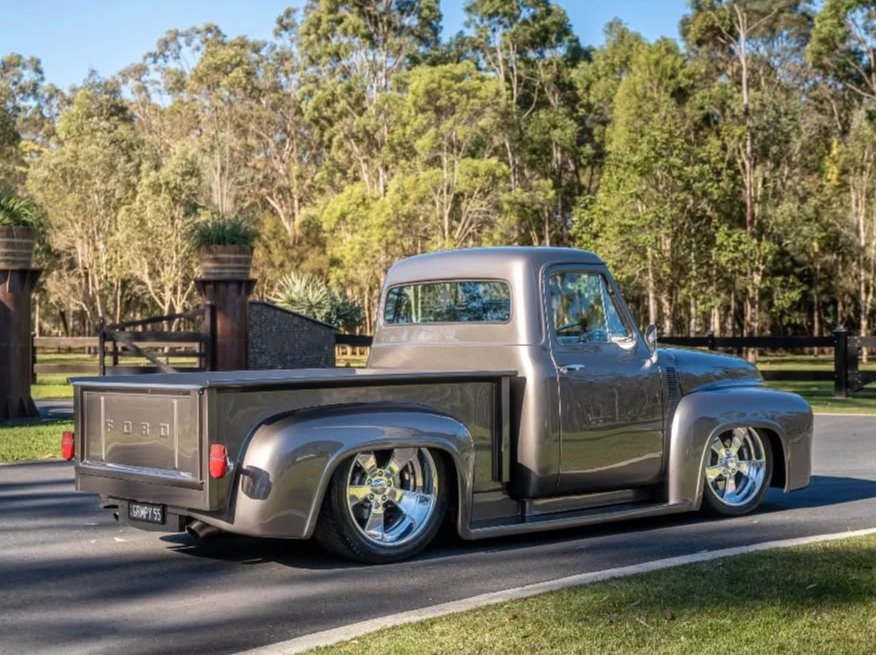 Restored Ford pickup detailed by Auto Affection on the Gold Coast
